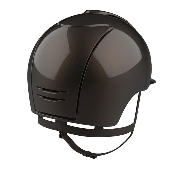 Kask KEP Cromo 2.0 Polish - brązowy z brązowymi paskami