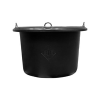 Wiadro 25 L Kentucky - czarne