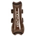Kentucky ochraniacze Tendon Boots Bamboo Velcro - brązowe