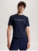 T-shirt Tommy Hilfiger Williamsburg Graphic - granatowy