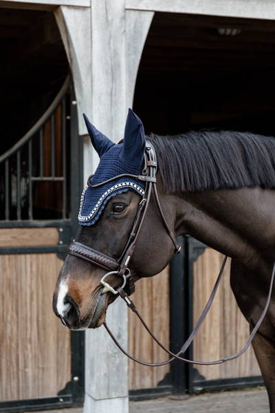 Kentucky nauszniki Wellington BIG Stone & Pearl - granatowe