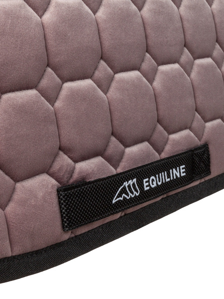Czaprak Equiline Velvet Octagon Garog - pudroworóżowy