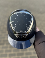 Kask Dogma Pure Shine Arctic Swarovski KASK - granatowy ze srebrnymi dodatkami