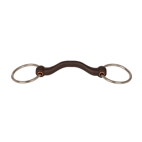 Velari wędzidło Snaffle Flex with Tongue Port Loose Ring Hard 20 mm