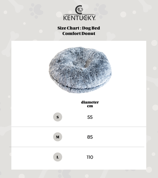 Legowisko dla psa Kentucky Donut - brązowe