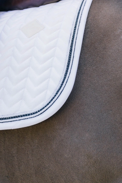 Kentucky czaprak Metal Chain - biały