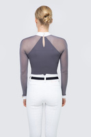 Koszula konkursowa Fleur de Lys Equestrian Molly Spark - szara