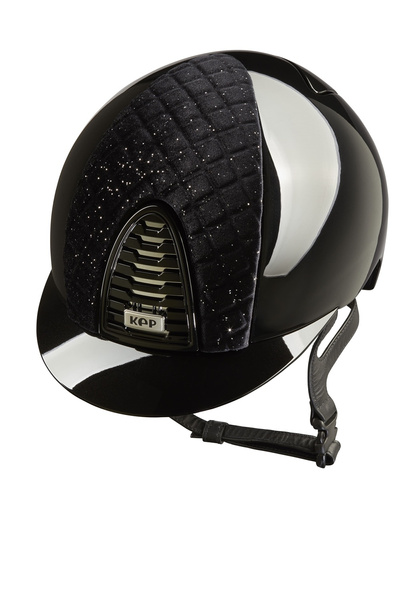 Kask KEP Cromo 2.0 Polish New Milano Shining Velvet Collection - czarny