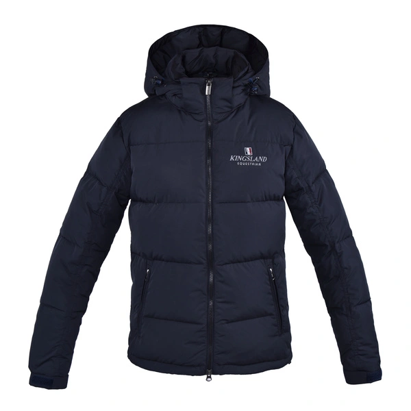 Kurtka Kingsland Classic Unisex Down Jacket - granatowa
