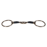 Velari wędzidło Snaffle Double Jointed Loose Ring Sweet Iron 14 mm