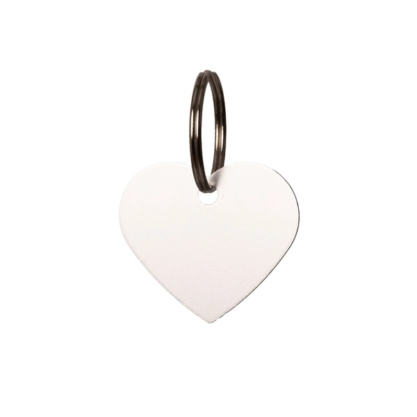 Kentucky zawieszka Heart do grawerowania - srebrna