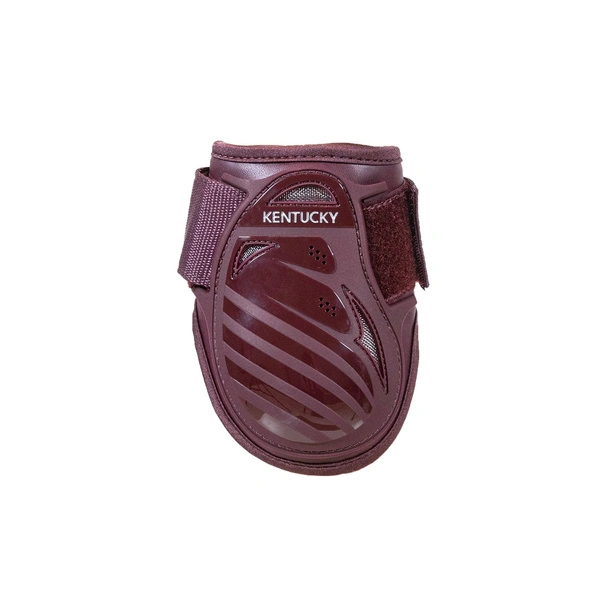Kentucky ochraniacze Young Horse Fetlock na zadnie nogi - bordowe