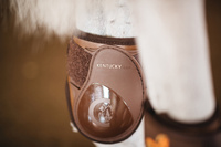 Kentucky ochraniacze Young Horse - brązowe