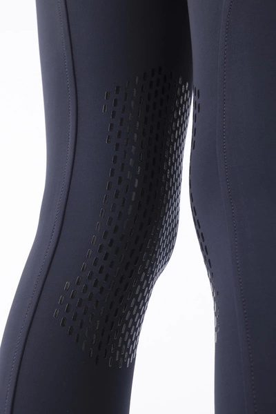 Dziecięce legginsy z wysokim stanem Equiline Cerk - granatowe