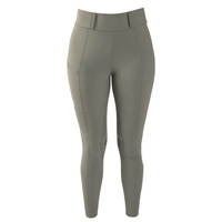 Damskie legginsy Kentucky Classic z kolanowym lejem - khaki