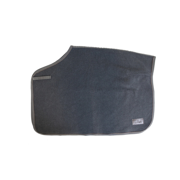  Kentucky półderka do jazdy Quater Rug Heavy Fleece - szara