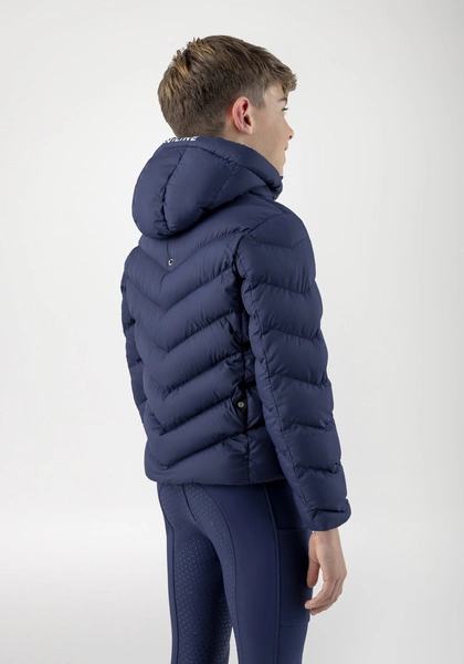 Kurtka dziecięca Equiline Cino - granatowa