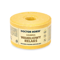 Doctor Horse - lizawka dla koni - Waniliowy Relaks – Wanilia + Banan 750g