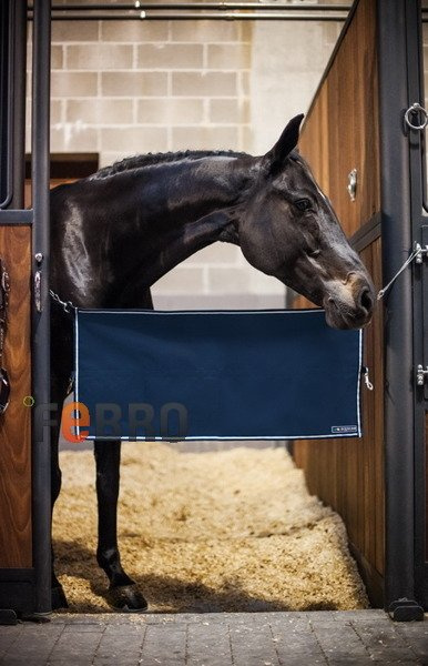 Bramka na boks Equiline Stable Guard  - granatowa