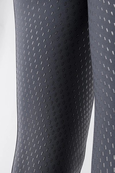 Damskie bryczesy Equiline Cedar z pełnym lejem - szare