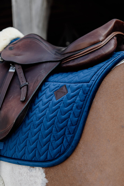 Kentucky czaprak Skin Friendly Velvet - granatowy