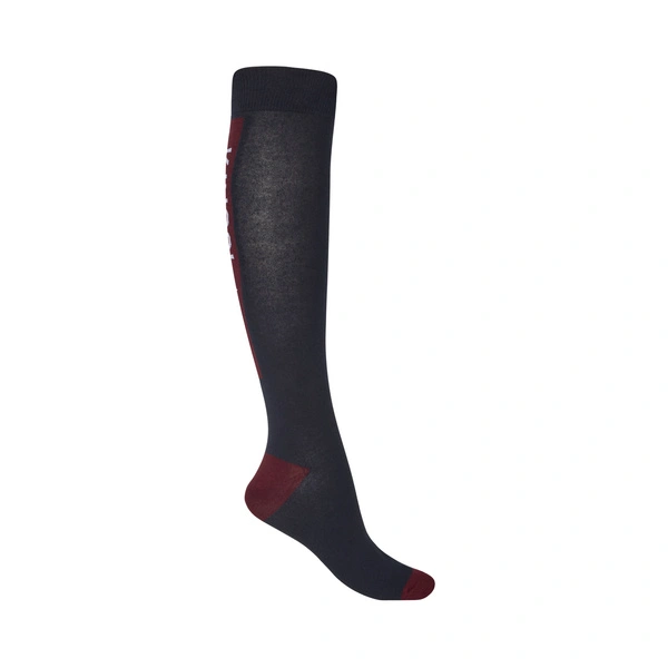 Skarpety Kingsland Classic unisex Logo 2-pak - granatowe