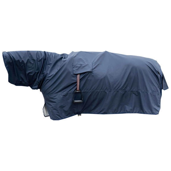 Kentucky derka przeciwdeszczowa do jazdy RainCoat Hurricane - granatowa