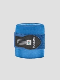Bandaże treningowe elastyczno-polarowe Equiline - royal