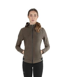 Damska kurtka Hoody Ego7 - ciemny beż