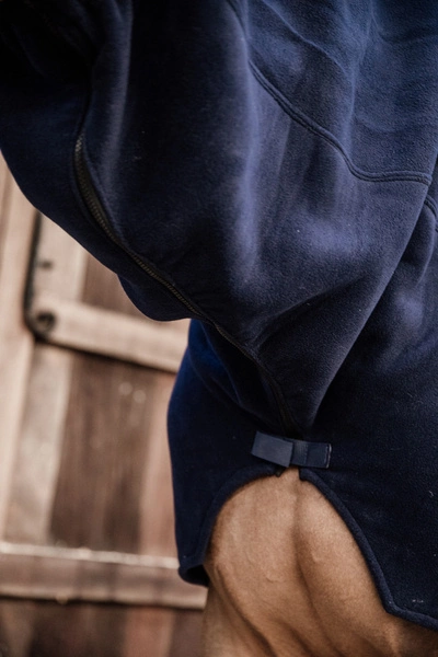 Kentucky kaptur polarowy Heavy Fleece - granatowy