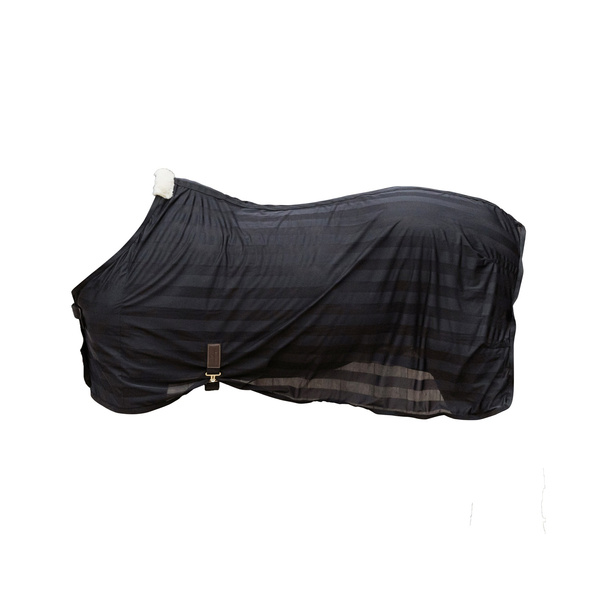 Derka Kentucky Light Striped Mesh Fly Sheet - czarna