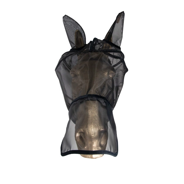 Kentucky maska na owady Classic - z uszami i osłoną na nos - czarna