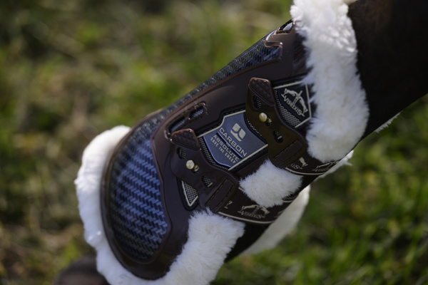 Veredus ochraniacze na tył Carbon Gel Absolute Save The Sheep - brązowe