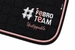Czaprak #FebroTeam Black&Pink Edition by Equiline - czarny z różowo-białą lamówką