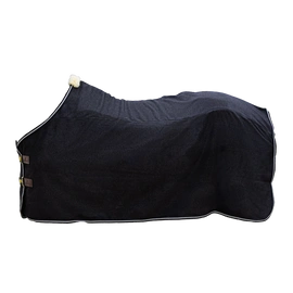 Kentucky derka polarowa Fleece Rug Heavy Melange - czarna