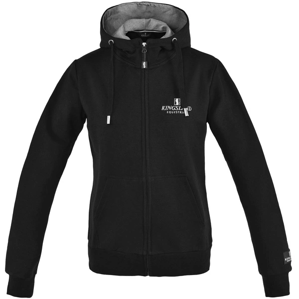 Bluza Kingsland Classic Unisex Sweat Jacket - czarna