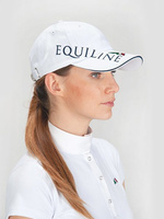 Czapeczka Equiline Logo cup - biała