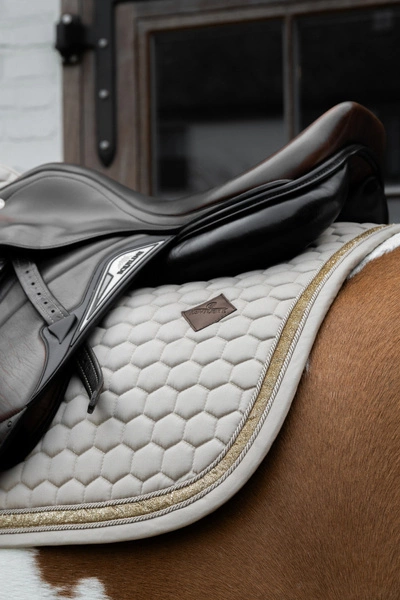 Kentucky czaprak Glitter Band - beżowy