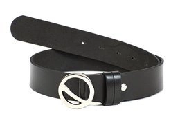 Pasek Eqode by Equiline skórzany Dag - czarny