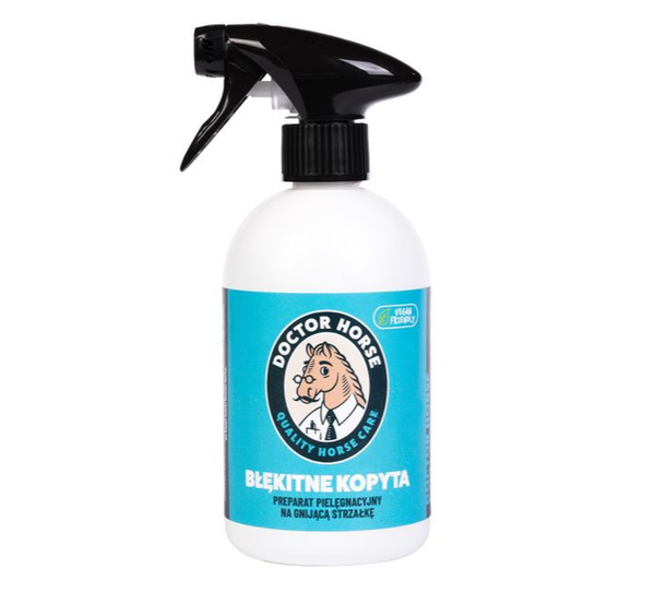 Preparat na gnijące strzałki Doctor Horse Błękitne kopyta 500ml