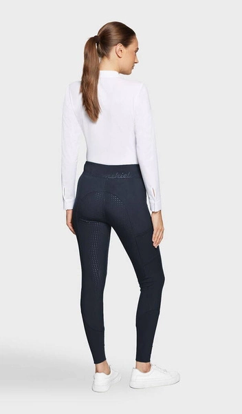 Zimowe thermolegginsy Samshield Alpha - granatowe