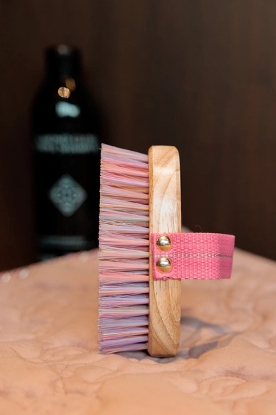 Szczotka owalna do sierści Sammy Kids Pony Kentucky Grooming Deluxe - różowa