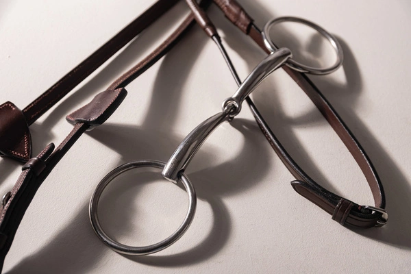 Velari wędzidło Snaffle Single Jointed Loose Ring Stainless Steel 16 mm