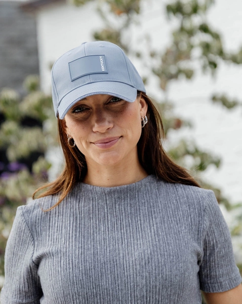 Kentucky czapka Rubber Logo - błękitna