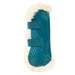 Kentucky Bamboo Vegan Sheepskin Tendon Boots Elastic na przednie nogi - szmaragdowe