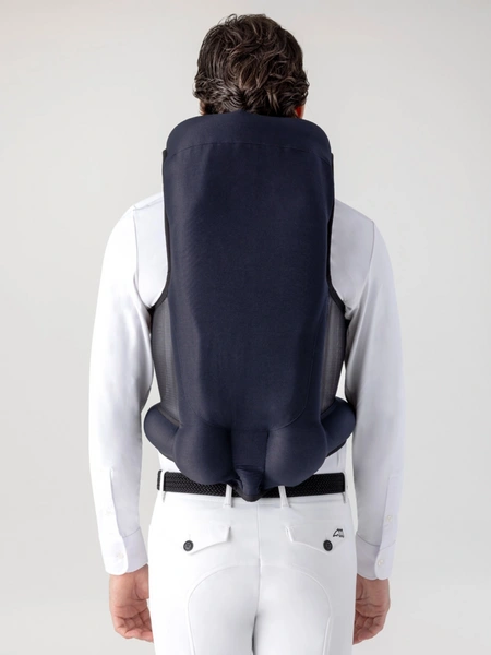 Kamizelka ochronna wybuchowa Equiline Airbag BELAIR - granatowa