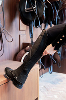 Czapsy Pro Half Chaps Standard Dy'on - czarne