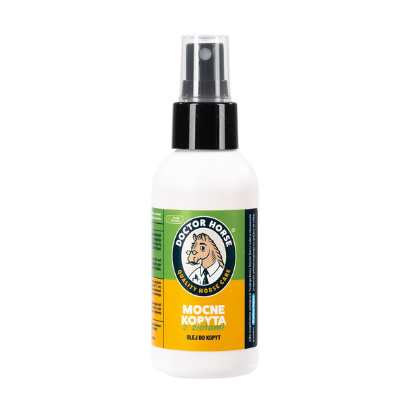 Olej do kopyt Doctor Horse Mocne kopyta Ziołowe Spray 100ml