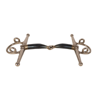 Velari Full Cheek Gag Single Jointed Sweet Iron 16 mm