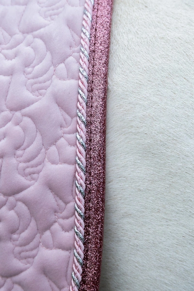 Kentucky czaprak Unicorn Head Glitter - różowy